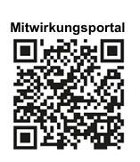 QR Code für Mitwirkungsportal